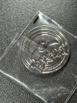 Pokemon TCG PIKACHU Silver Metal Coin Ultra Premium Collector Coin NEW SEALED - Image 2