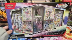 11 Pokemon PRISMATIC EVOLUTION PACKS from Figure Collection Box JUST THE PACKS - Image 1
