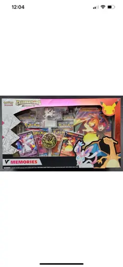 Pokemon Celebrations V Memories Box Lance Charizard Dark Sylveon 2 Box Lot - Image 1