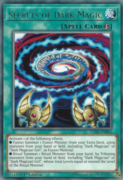 Secrets Of Dark Magic - LED6-EN004 - Rare - 1st Edition - Yugioh - Image 1