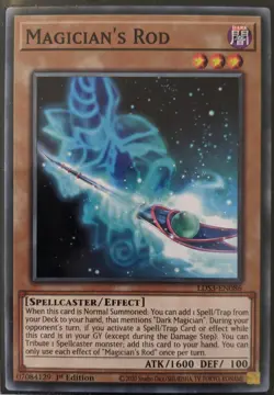YuGiOh Magician's Rod 1st Edition LDS3-EN086 - Image 1