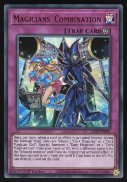 Magicians' Combination - LDS3-EN099 - RED Ultra Rare - 1st Edition Yugioh - Image 1