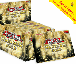 6 x YuGiOh Maximum Gold Display Box1st Edition Mini Boxes Factory Sealed Display - Image 1