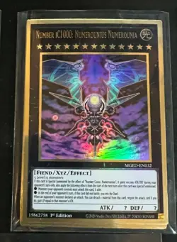 Number iC1000: Numerounius Numerounia mged-en032 1st (NEW) Premium-Gold Yu-Gi-Oh - Image 1