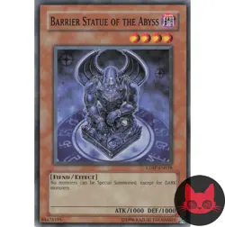 Yugioh Barrier Statue of the Abyss CDIP-EN018 Common NM - Image 1