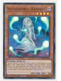 Necroworld Banshee - GFP2-EN114 - Ultra Rare - 1st Edition Yugioh - Image 1