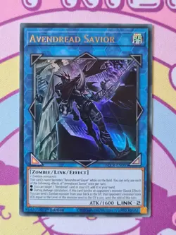 Avendread Savior - BLCR-EN091 - Ultra Rare 1st Edition Yugioh - Image 1