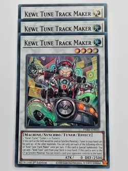 Yu Gi Oh - 3x PHRE-EN035 Kewl Tune Track Maker - Super Rare - Image 1