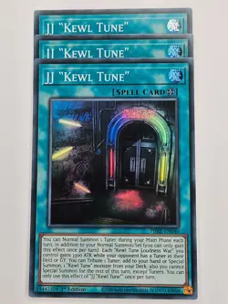 Yu Gi Oh - 3x PHRE-EN040 JJ Kewl Tune - Super Rare - Image 1