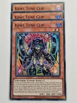 Yu Gi Oh - 3x PHRE-EN032 Kewl Tune Clip - Super Rare - Image 1
