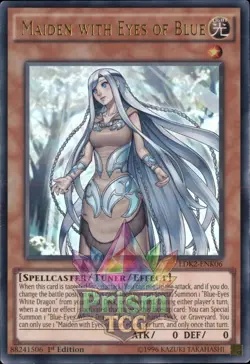 1st ed Maiden with Eyes of Blue ultra rare LDK2-ENK06 Yugioh - Image 1