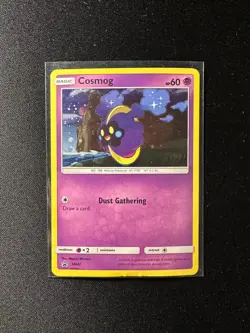 Cosmog - SM42 - Holo Promo Pokemon Sun & Moon Played Pokemon Card - Image 1
