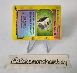 Grass Cube 01 - 124/147 - Aquapolis Set *EXC* Reverse Holo Pokemon Card - Image 3