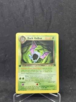 Pokemon Card Dark Golbat (24/82) Team Rocket Rare 1st Edition Non-Foil - Image 1