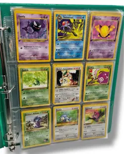 Vtg Pokemon WOTC 72 Cards - Base Set, Jungle, Fossil, E-Reader, Rocket, 1st Ed.. - Image 1