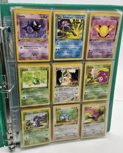 Vtg Pokemon WOTC 72 Cards - Base Set, Jungle, Fossil, E-Reader, Rocket, 1st Ed.. - Image 3
