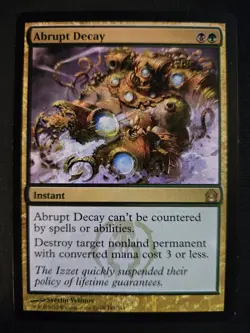 Abrupt Decay NM Return to Ravnica MTG FREE SHIPPING - Image 1