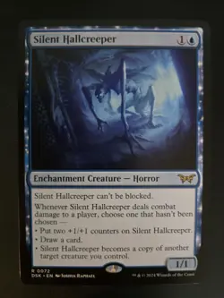 Silent Hallcreeper NM Duskmourn: House of Horror MTG FREE SHIPPING - Image 1