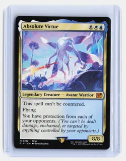 Absolute Virtue MTG FINAL FANTASY #212 Mythic Rare - Image 1