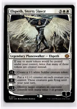 Elspeth, Storm Slayer Tarkir: Dragonstorm 11 LP x1 MTG Magic: the Gathering - Image 1