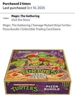 Magic The Gathering Teenage Mutant Ninja Turtles TMNT Pizza Bundle PRESALE Rare - Image 2
