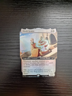 MTG Avatar: The Last Airbender Eternal-Legal - Monk Gyatso (Extended Art) Foil - Image 1