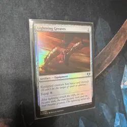 Mtg FOIL Lightning Greaves - Commander Masters + Bonus Foils - Image 5