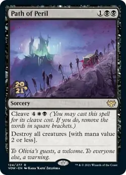 Path of Peril -Foil Light Play MTG Promos: Prerelease Cards - Image 1