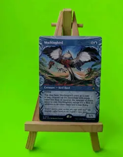 MTG Bloomburrow - Mockingbird Extended Art - Image 1