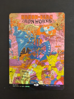 MTG Magic Krark-Clan Ironworks HALO FOIL Secret Lair Encylopedia Countdown - Image 1