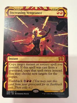 MTG Increasing Vengeance - Strixhaven: Mystical Archives (STA) NM 040/063 - Image 1