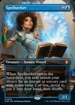 MTG Spellseeker - Borderless NM-Mint Commander Masters - Image 1
