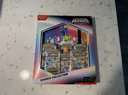 Prismatic Evolutions Binder Collection NEW FACTORY SEALED Pokemon TCG - Image 1