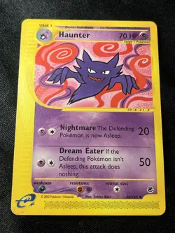 Haunter - 80/165 Expedition Base Set - Pokemon TCG - 2002 LP - Image 1