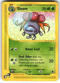 Pokemon TCG Gloom Expedition Base Set Uncommon 78/165 NM - Image 1