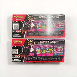 Pokemon 2025 Trainers Toolkit Promo Pack & (2) Sleeves 2 empty box W Cards - Image 1