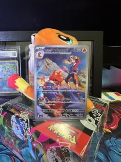 Ethan's Magcargo 197/193 Holo AR Pokemon MEGA Dream ex NM/M - Image 1