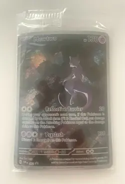 Pokemon TCG Mewtwo SVP 052 Scarlet & Violet 151 UPC Promo - Sealed - Image 1