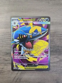 Pokemon TCG Mega Sharpedo EX 113/094 Phantasmal Flames NM - Image 1