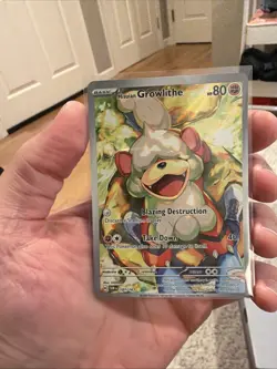 2024 Pokemon SV Twilight Masquerade TWM Hisuian Growlithe #181/167 - Image 1