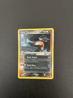 Pokemon Dark Marowak #7/109 Holo 2004 EX Team Rocket Returns - Image 2
