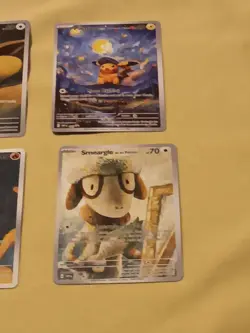4 Starry Night Pokemon x Van Gogh Promo Card - NM - Image 5