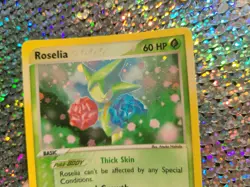 ROSELIA 9/97 EX DRAGON HOLO FOIL RARE POKEMON LP/NM - Image 4