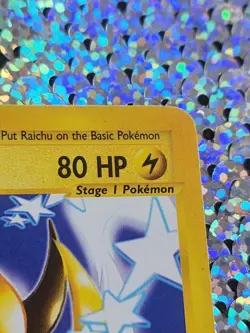 RAICHU 61/165 EXPEDITION E-Series Non Holo Rare Pokemon Card NM - Image 3
