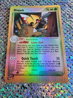 Ninjask 18/97 Reverse Holo Rare EX Dragon Pokemon TCG NM/LP - Image 1