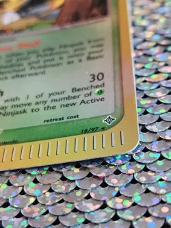 Ninjask 18/97 Reverse Holo Rare EX Dragon Pokemon TCG NM/LP - Image 3