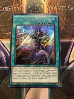 *** SOUL SERVANT *** 1ST EDITION SECRET RARE LDS3-EN095 (NM) YUGIOH! - Image 1