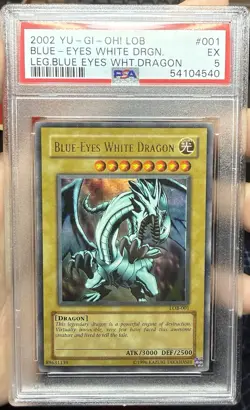 Blue-Eyes White Dragon LOB-001 The Legend of Blue Eyes White Dragon Unlimited - Image 1