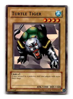 Turtle Tiger - LOB-023 - YuGiOh-LP - Image 1