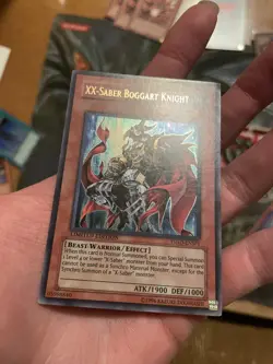 YuGiOh XX-Saber Boggart Knight TSHD-ENSP1 Limited Edition Ultra Rare NM - Image 3